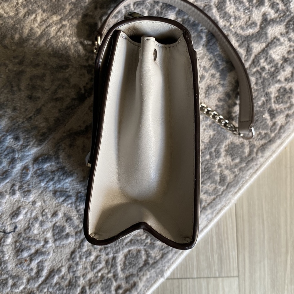 MICHAEL Michael Kors Whitney Leather Convertible Shoulder Bag Grey - Picture 4 of 7